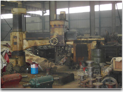 A corner of the workshop