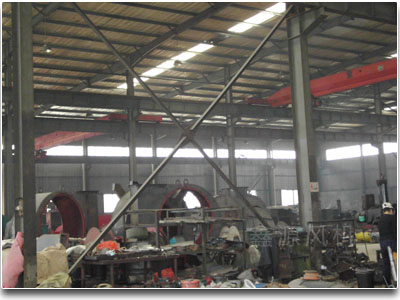 A corner of the workshop