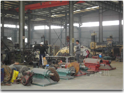 A corner of the workshop