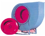 gas-solid two-phase flow fan